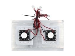 Veloriskku-sistema De Ventilador De Resfriamento De Radiador Dual 120w 12v 10a Bys459‑1500