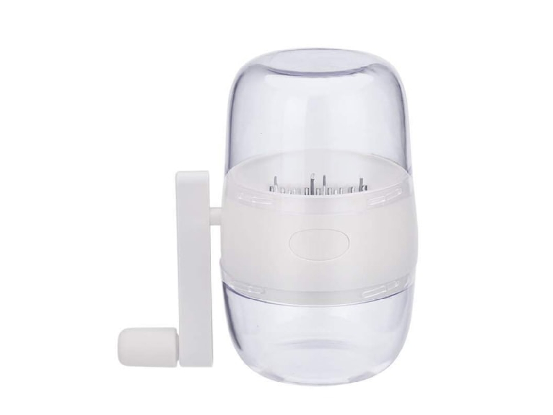 Triturador De Amendoim, Triturador De Nozes, Utensílio De Cozinha Para Moer Amendoim, Material Abs, Branco
