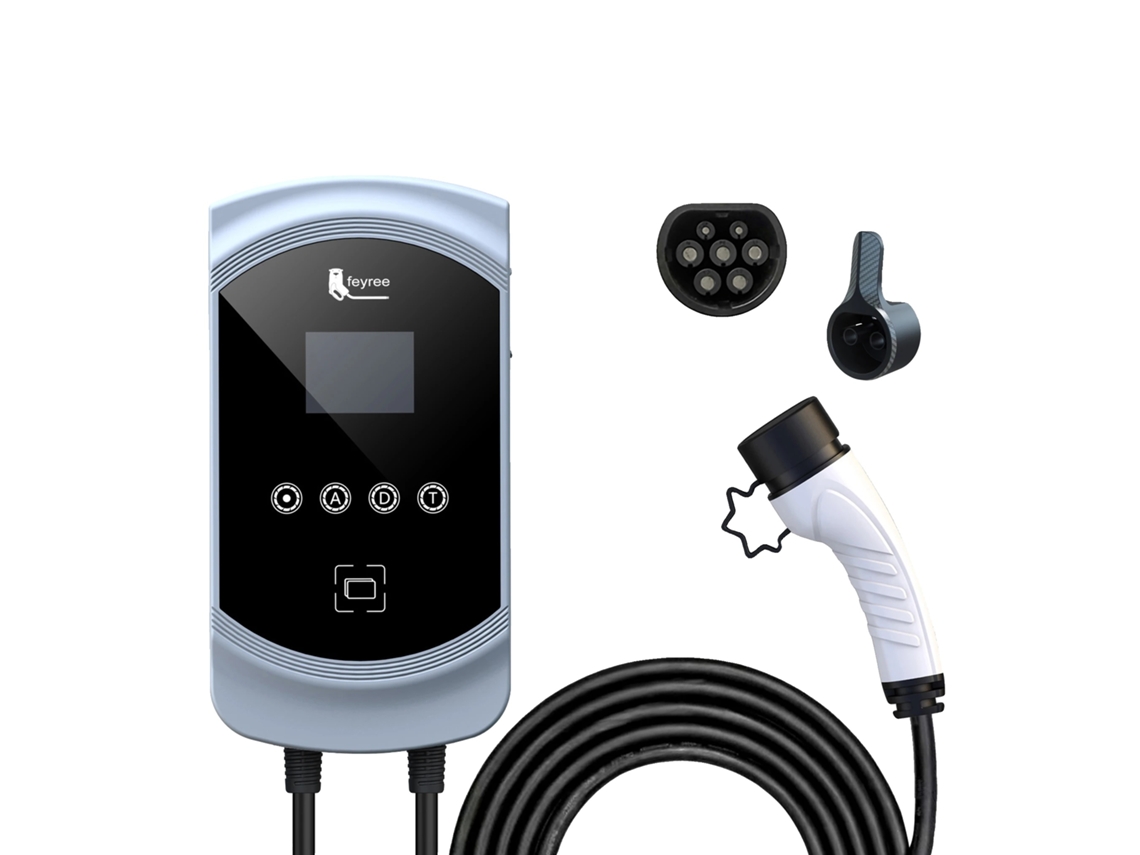Carregador De Ev, Carregamento Inteligente, Múltiplas Funcionalidades De Proteção, 11kw 16a 3 Fases, Tipo2