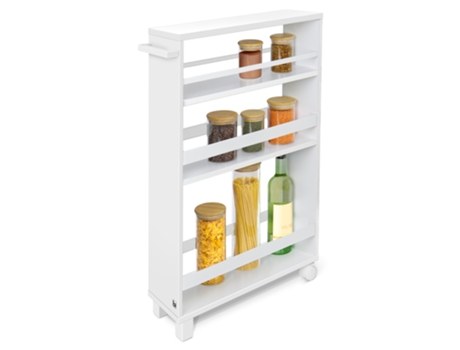 Carrinho de Cozinha Hylla Branco BOMOE