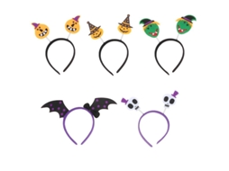 5 Peças de Argola de Cabelo de Halloween para Decorações de Halloween ALLINLESS