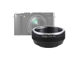 Adaptador De Montagem De Lente Manual Fotga Para Canon Eos Ef/efs Para Câmera Mirrorless Fuji X-mount
