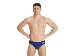 Team Swim Brief Solid Navy Arena