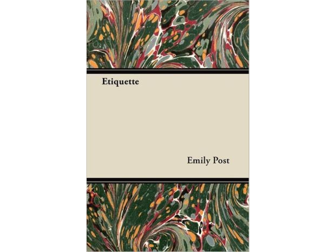 Livro Etiquette de Emily Post (Inglês)