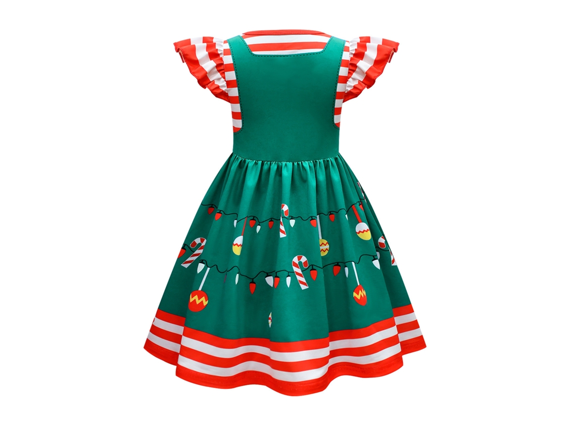 Trajes de Natal Cosplay Conjunto de Vestido Infantil 150