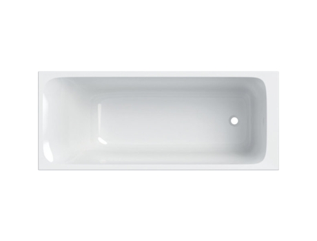 GEBERIT banheira retangular Tawa, 180 x 80 cm, borda estreita, branco/brilhante,