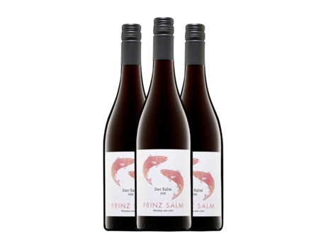 Vinho PRINZ SALM Der Salm Rot Landwein Rhein Seco (0.75 L - 3 Unidades)