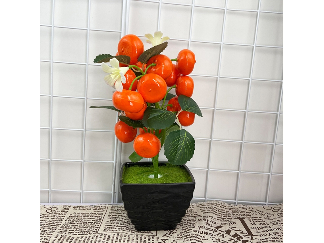 Buquê De Espuma Laranja (buquê Simulado Com 19 Frutas) Eoocoo