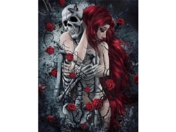 Pintura De Diamantes Broca Completa Tema Halloween