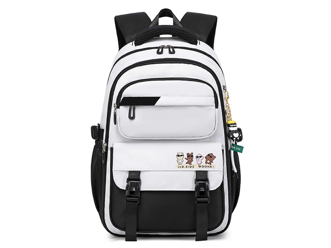 Mochila Escolar, Resistente E Organizada, Para Levar Os Livros E Materiais Com Conforto.
