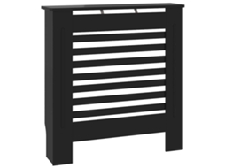 Radiator Cover, Radiator Covers Vidaxl Preto Mdf (78 X 19 X 81.5 Cm)