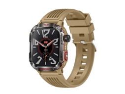 (amarelo) Smartwatch Robusto Com Tela Ips De 2,01 Polegadas E Luz Detectora De Notas Falsas.