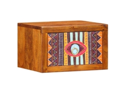 Maison Exclusive - Armário De Cabeceira 2 Unid. Castanho 35 X 30 X 22 Cm