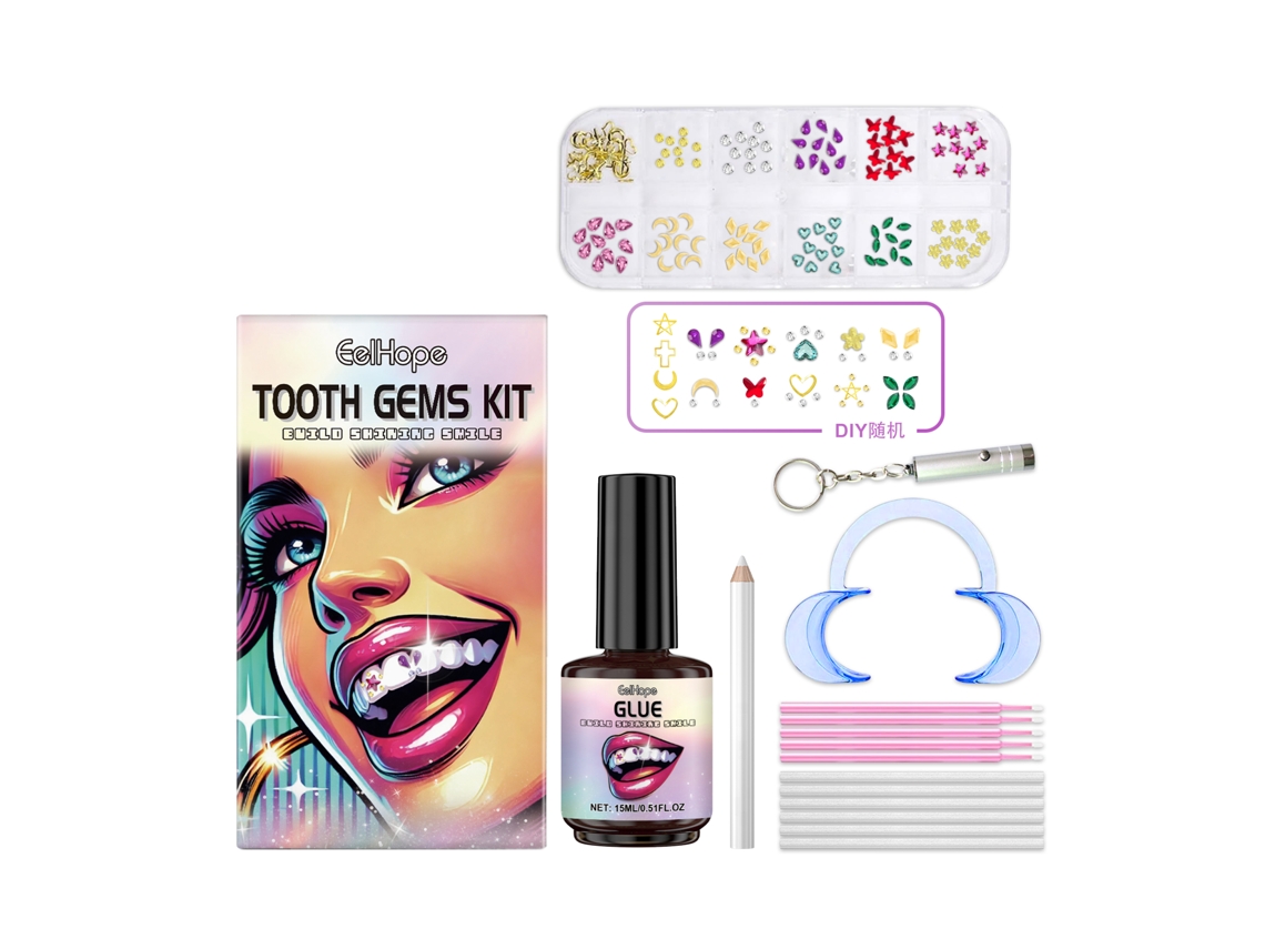 Dentes de Moda Diy Personalização Rápida
