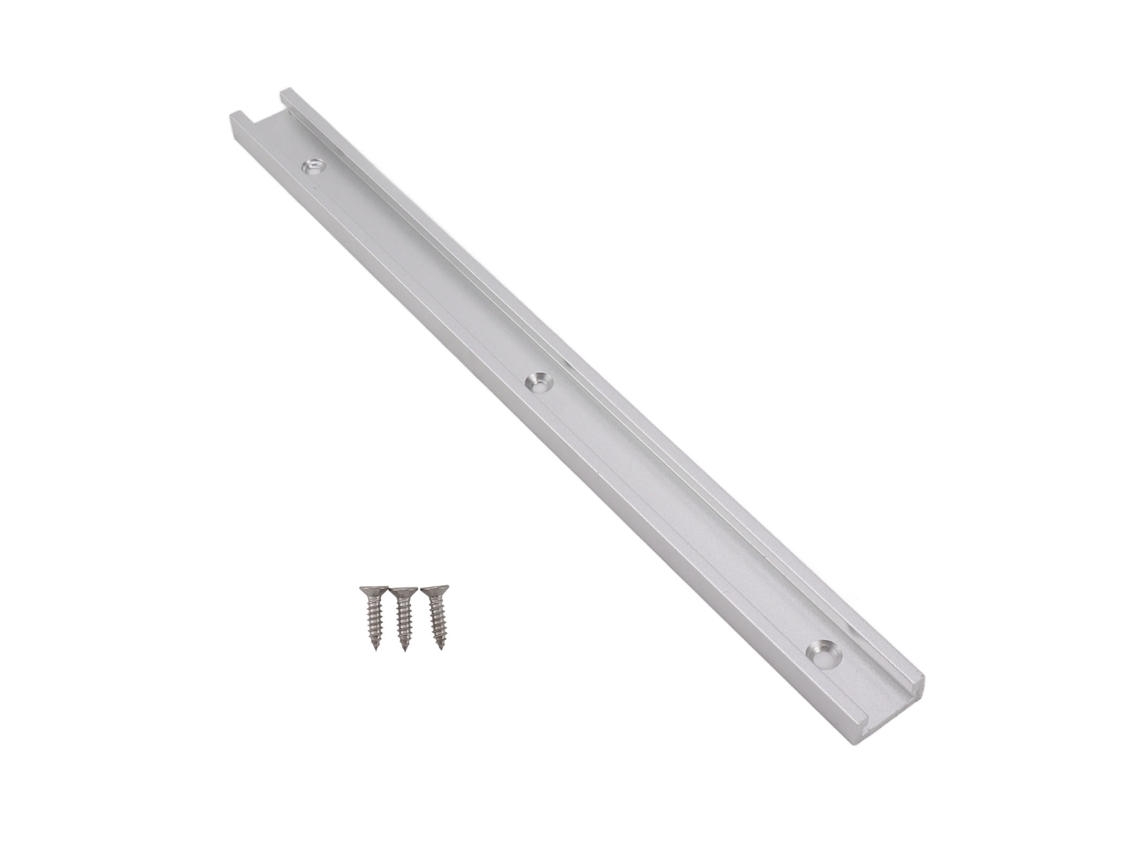 Mold de Trilho T Liga de Alumínio para Marcenaria Serra de Mesa Fixador Slot Jig S/MARCA