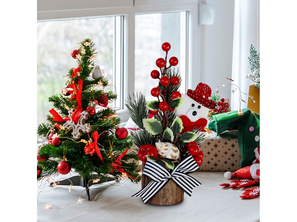 Mini Árvore De Natal (material Pe) Eoocoo