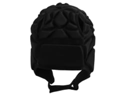 Business Capacete de Futebol Eva Anti impacto com Forro de Veludo Ajustável Preto | S/MARCA