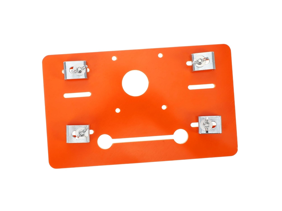 1 Conjunto De Ferramentas Para Trilho Guia De Serra Elétrica Com Placa De Base