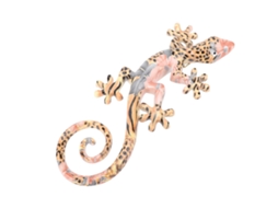 Ornamento Gecko Parede Resina LAXISCREED
