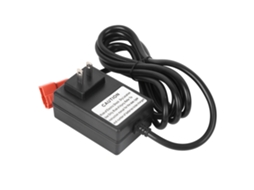 Carregador de bateria DC7V para carrinhos elétricos infantis com entrada quadrada, entrada AC110V.
