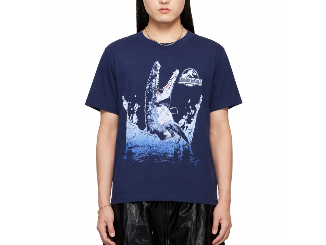 Jurassic World Flipper T-shirt Unisex Adults Size:l