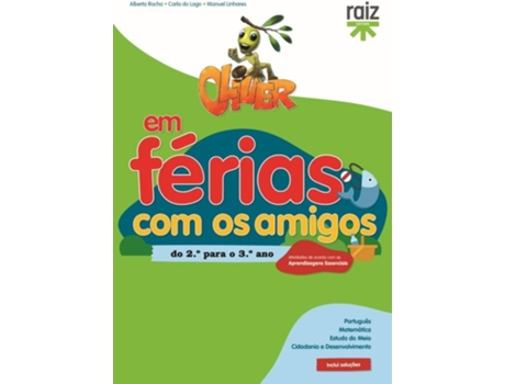 Livro Oliver em Férias com os Amigos - do 2.º para o 3.º ano