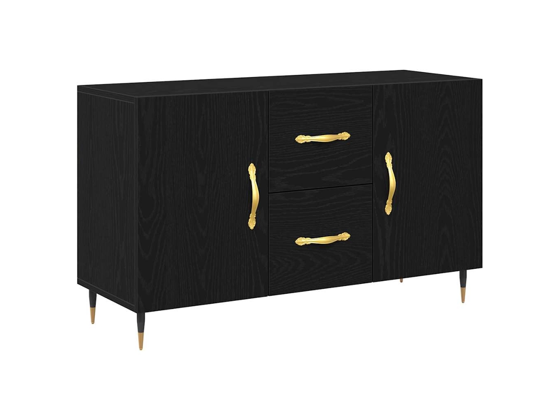 Buffet MAISON EXCLUSIVE Carvalho Preto 100x36x60 cm Madeira Processada