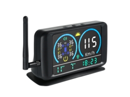 Tpms Solar Gps 4 Sensores Alarme Para Rv Carros