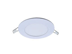 Rebe-lâmpada De Teto Embutida Ultra Fina 6w Led Downlight Redonda Ac85-265v Para Quarto, Sala De Estar, Cafeteria E Decoração Residencial