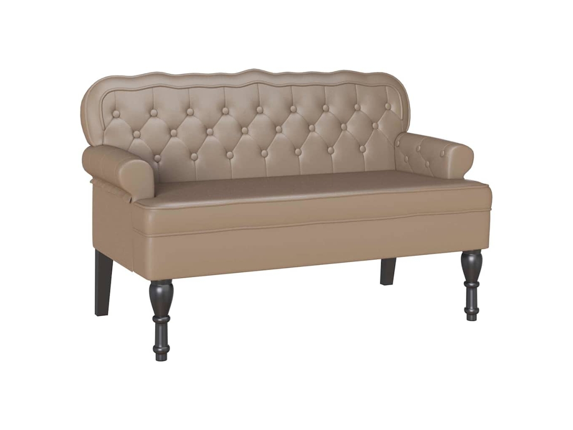 Banco Interior | Banco Chesterfield Cappuccino 119,5 X 64,5 X 75 Cm