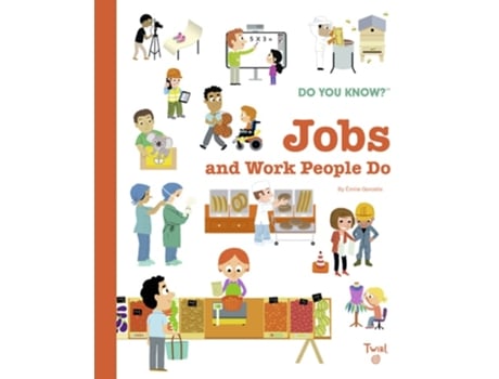 Livro Do You Know? Jobs and Work People Do de Émile Gorostis (Inglês - Capa Dura)