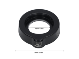 Laxiscreed Anel De Luz Led Polarizado Para Microscópio, Regulável E Antirreflexo
