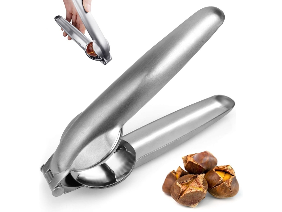 Abridor De Castanhas, Quebra, Nozes, Pinça Para Castanhas, Abridor De Frutas Secas, Cortador De Castanhas, Pinça Quebra