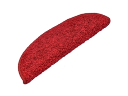 Carpet Stair Tread, Carpet Stair Treads Vidaxl Vermelho Polipropileno (65 X 21 X 4 Cm)