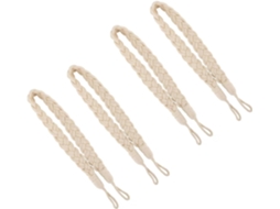 Conjunto De 4 Prendedores De Cortina, Cordão Para Prender Cortinas, Acessórios Para Cortinas E Persianas