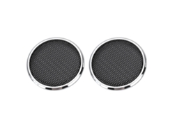 Aetheria 2 Tampas Protectoras de Malha de Aço para Alto falantes de 1 Polegada Decorativas com Instalação Fácil