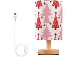 Abajur De Cabeceira Com Porta Usb, Sem Necessidade De Lâmpada, Luz Led Quente Para Quarto, Sala De Estar, Escritório