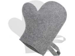 Luvas esfoliantes para sauna, banho e massagem corporal (par)