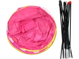 Tenda De Brincar Portátil Rosa, Enrolável, Para Meninos E Meninas, Casinha De Brincar Para Dentro De Casa
