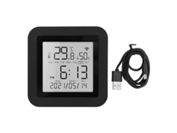 Termômetro E Higrômetro Digital, Termômetro E Umidificador Lcd Para Ambientes Internos, Monitor De Temperatura E Umidade, Medidor Inteligente De