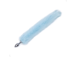 Plug Anal Com Cauda De Raposa Falsa Brinquedo De Metal Para Jogos Adultos Divertido 6#