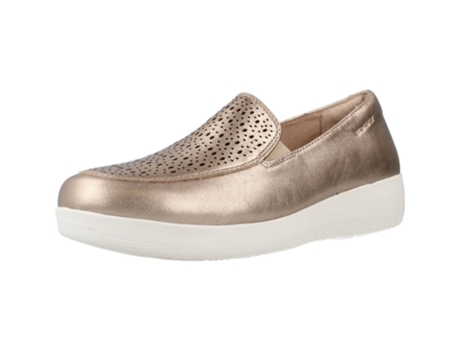 Sapatos de Mulher STONEFLY Paseo Iv Laminated Pele Dourado (38)