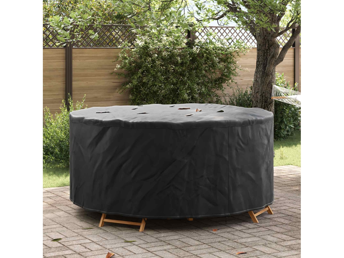 Vidaxl Capa Para Móveis 200 X 200 X 105 Cm Tecido Oxford 210d Redondo