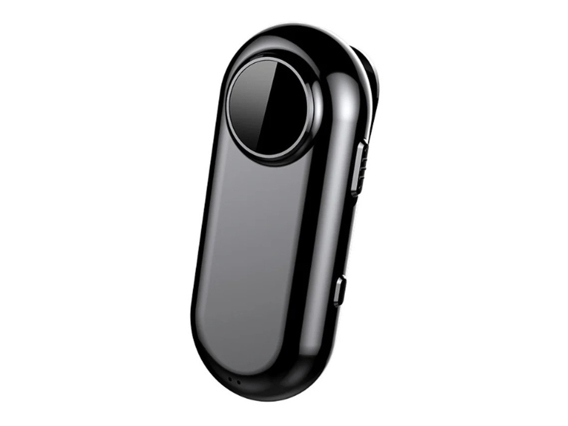 Minicâmera espiã compacta para segurança residencial, Full HD 1080p com vídeo em loop, gravação de áudio, visão noturna, 128g, preta. Bestvite