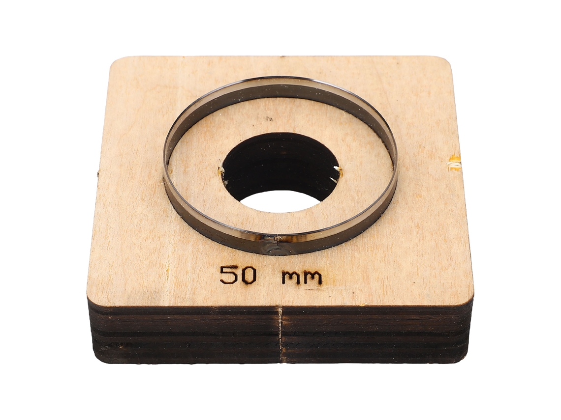 Matriz de Corte e Perfurar Couro Redondo 50mm S/MARCA