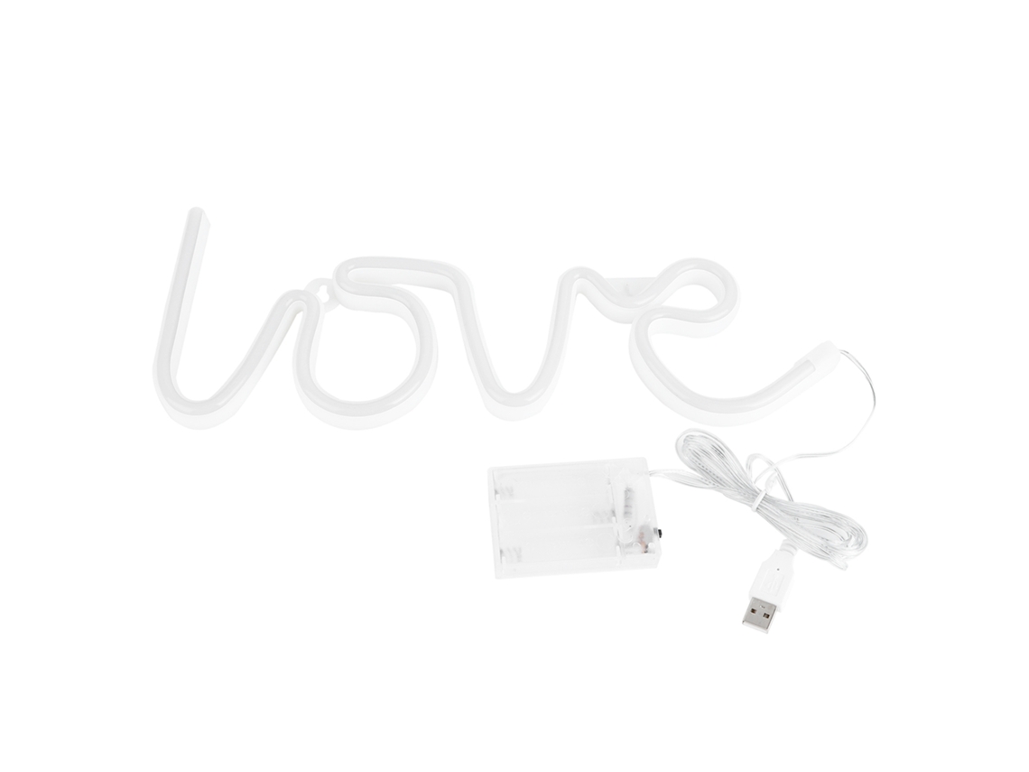 Luz Neon Decorativa LED Festa USB/Bateria