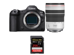 Eos R5 Mark Ii + Rf 70 200mm F/4 L Is Usm + 1 Sandisk 256gb Uhs ii 300mb/s + Ebook “20 Dicas para Fotos Que Impressionam” CANON