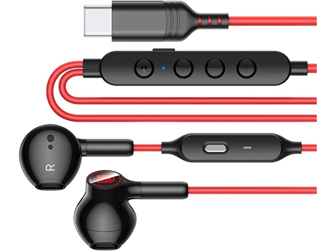 Fones de Ouvido com Fio Type C SFUSHOS