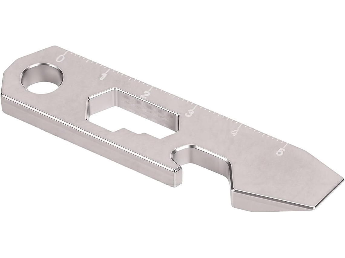 Ferramenta Multifuncional Edc Cryfokt Com Alavanca E Abridor De Garrafas, Liga De Titânio, 7, 1x 1, 8cm