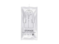 Sacos De Armazenamento A Vácuo Para Pendurar, Economizadores Espaço Roupas Ternos, Vestidos, Jaquetas M
